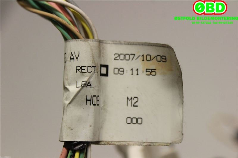Ledningsnett til Peugeot Partner 2002-2008 (Type I, Fase 2)  (PEUGEOT|655981|9677049580|)