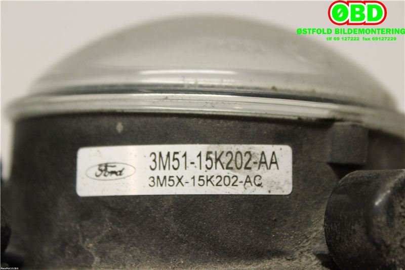 Tåkelykt venstre foran til Ford C-Max 2003-2007 (Type I, Fase 1)  (FORD|1481007||3M5115K202AA)