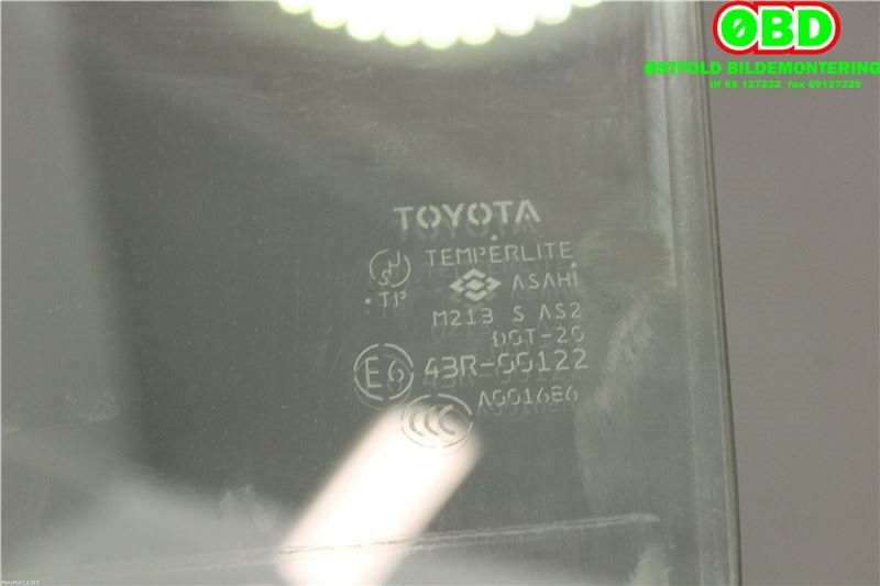 Siderute venstre bak til Toyota Land Cruiser 120 2002-2009 (TOYOTA|6811460211|)