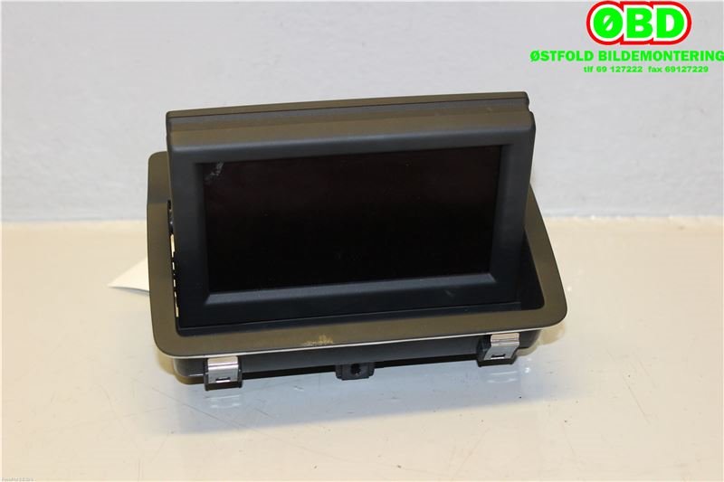 Bilstereo navigasjon til Audi A1 2010-2014 (Type I, Fase 1) (AUDI|8X0 919 603|8X0 919 603 B|8X0857273B)