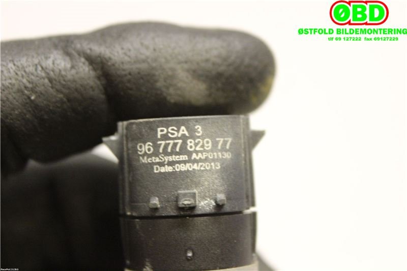 Parkeringssensor bak til Peugeot 3008 2009-2016 (Type I)  (PEUGEOT|6590 JE|96 777 829 80|9677782977)
