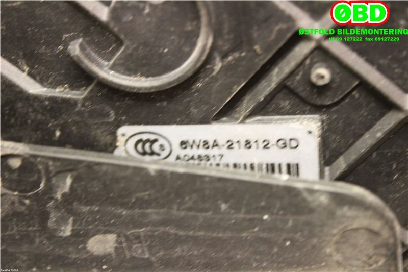 Låsekasse høyre foran til Jaguar XF 2008-2015 (X250) (X250) (JAGUAR|C2D5636|JDE38172|6W8A21812GD)