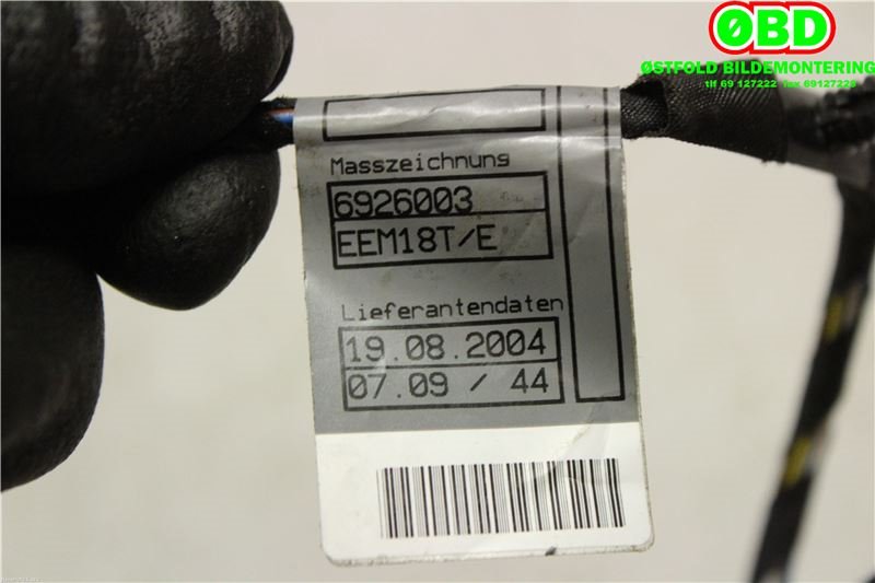 Ledningsnett til BMW 5-Serie 2003-2010 (E60/E61) (E60/E61) (BMW|61 12 6 925 945|6926480|6926003)