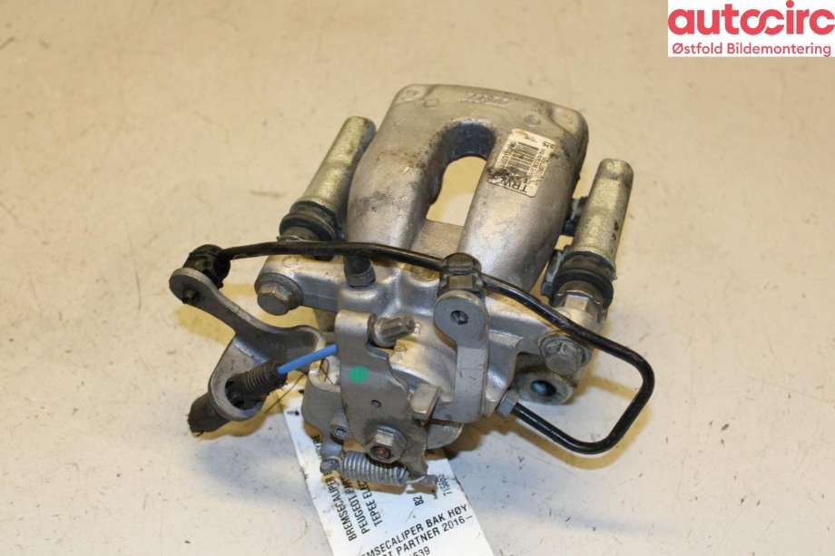 Bremsecaliper høyre bak til Peugeot Partner 2015-2019 (Type II, Fase 2)  (PEUGEOT|4402 F6|)