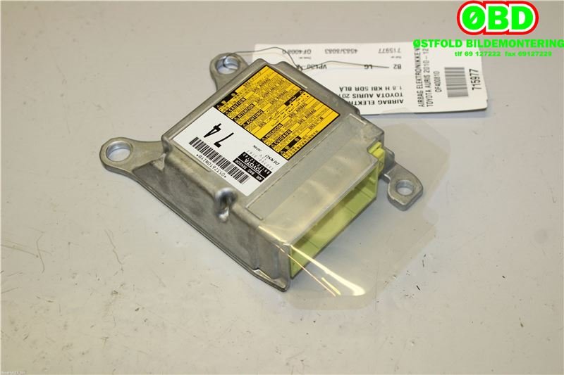 Airbag elektronikk til Toyota Auris 2010-2012 (Type I, Fase 2) (TOYOTA|8917012740|)