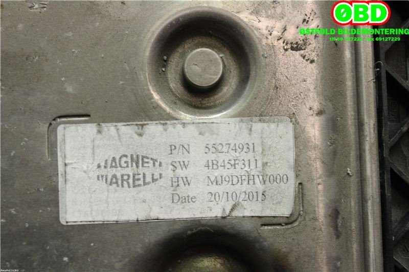 Styreenhet motor til Peugeot Bipper 2014-->> (PEUGEOT|1616304680||55274931)