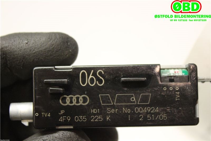 Antenne forsterker til Audi A6, Allroad 2006-2008 (Type II, Fase 1) (C6) (C6) (AUDI|4F9035225K|)
