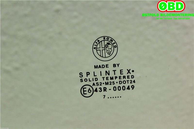 Siderute venstre bak til Alfa Romeo 159 2005-2011 (ALFA ROMEO|50516453|)
