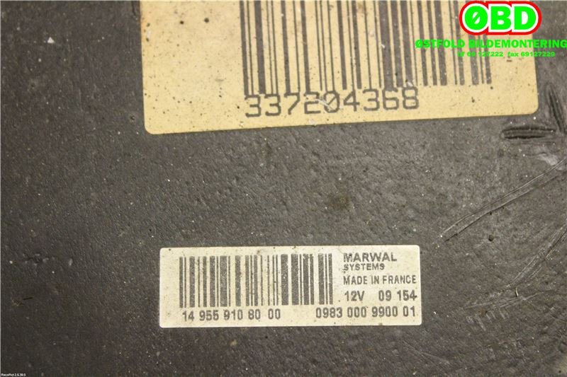 AdBlue tank til Peugeot 807 2003-2009 (PEUGEOT|1500Y6||1495591080)