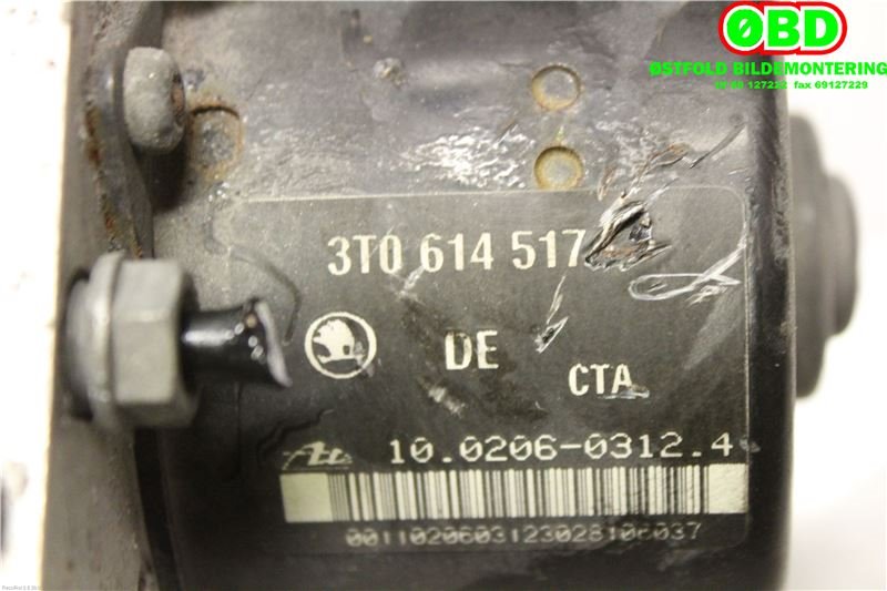 ABS sentral til Škoda Superb 2008-2015 (Type II) (SKODA|3T0 614 517 B||3T0614517)