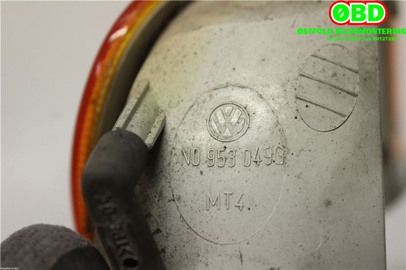 Blinklykt venstre til VW Polo 1994-1999 (Type III, Fase 1)  (VOLKSWAGEN|6N0 953 041 B|)