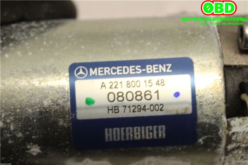 Baklukeåpner motor til Mercedes S-Klasse 2005-2013 (W221) (W221) (MERCEDES|A 221 800 15 48||2218001548)
