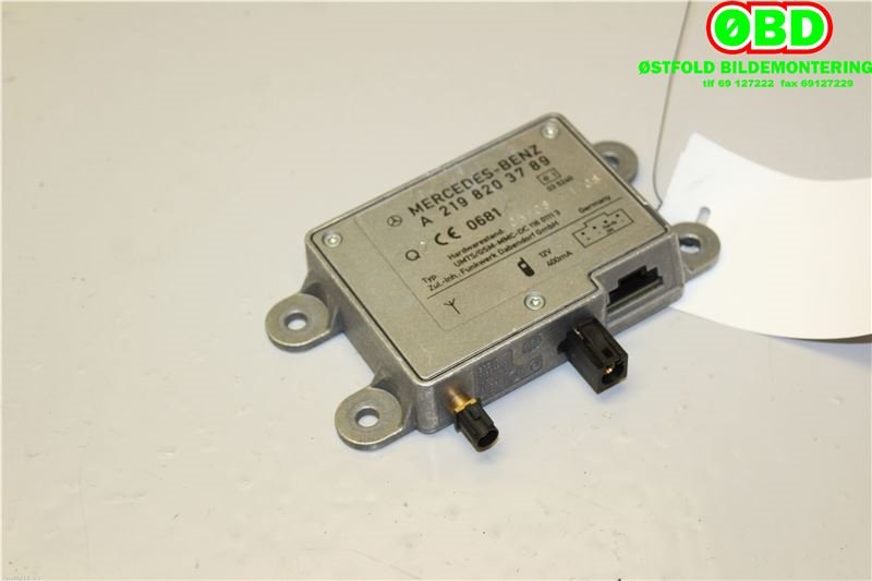 Styreenhet diverse til Mercedes S-Klasse 2005-2013 (W221) (W221) (MERCEDES|A 219 820 37 89|A 221 905 00 40|2198203789)