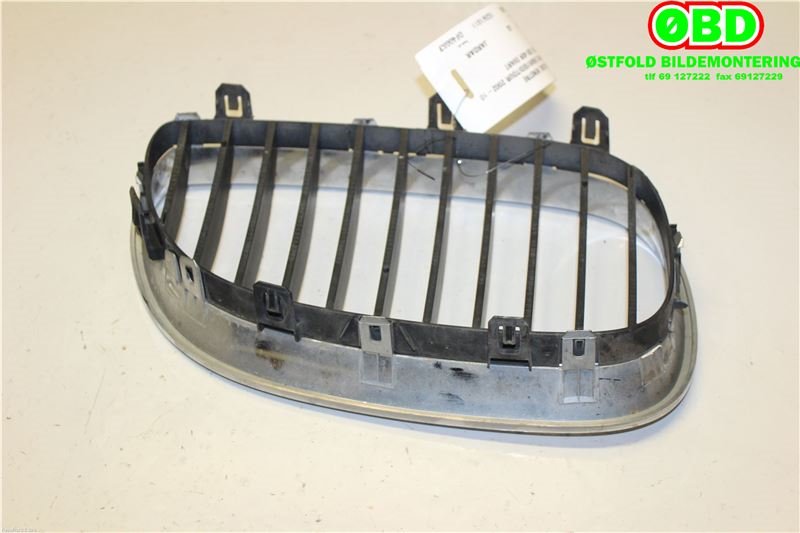 Grill venstre til BMW 5-Serie 2003-2010 (E60/E61) (E60/E61) (BMW|51 13 7 027 061|)