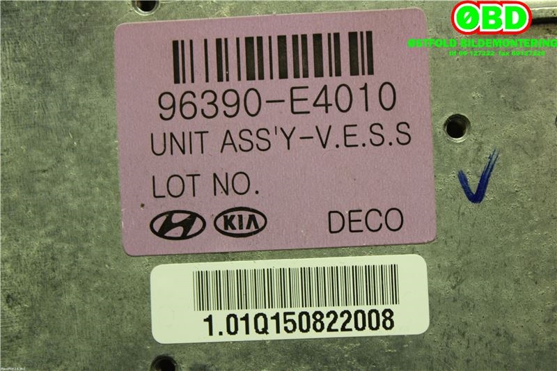 Styreenhet diverse til Kia Soul 2014-2019 (Type II)  (KIA|96390E4010|)