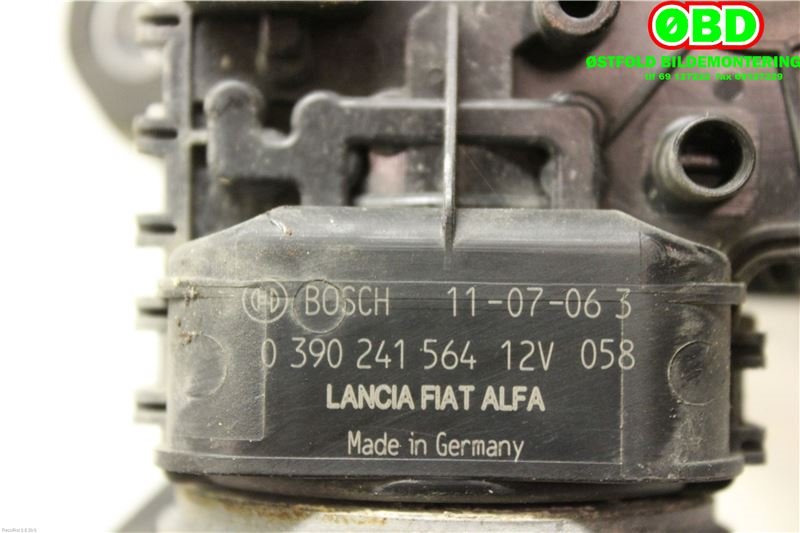 Viskermotor frontrute til Fiat Doblo 2010-->> (Type II)  (FIAT||0390241564)