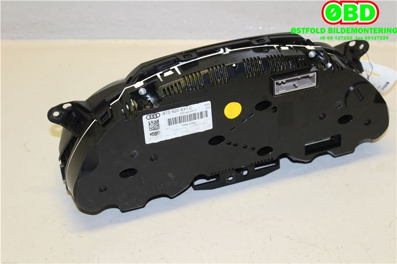 Instrumentpanel til Audi A5 2007-2016 (Type I)  (AUDI|8T0920931C|8T0920931CX)