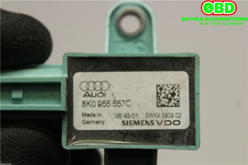Airbag sensor venstre til Audi A5 2007-2016 (Type I)  (AUDI|8K0 955 557 C||8K0955557C)