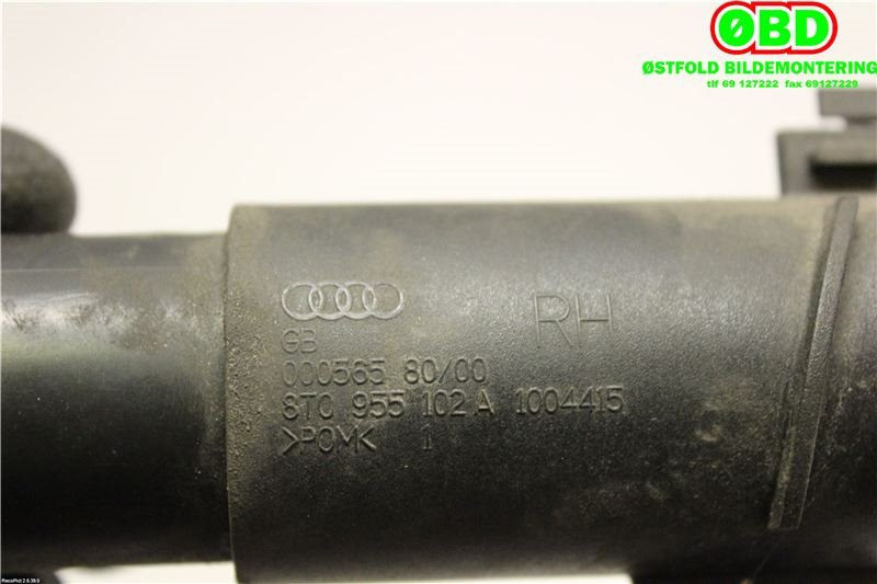Lyktespylerdyse til Audi A5 2007-2016 (Type I)  (AUDI|8T0 955 102 B||8T0955102A)