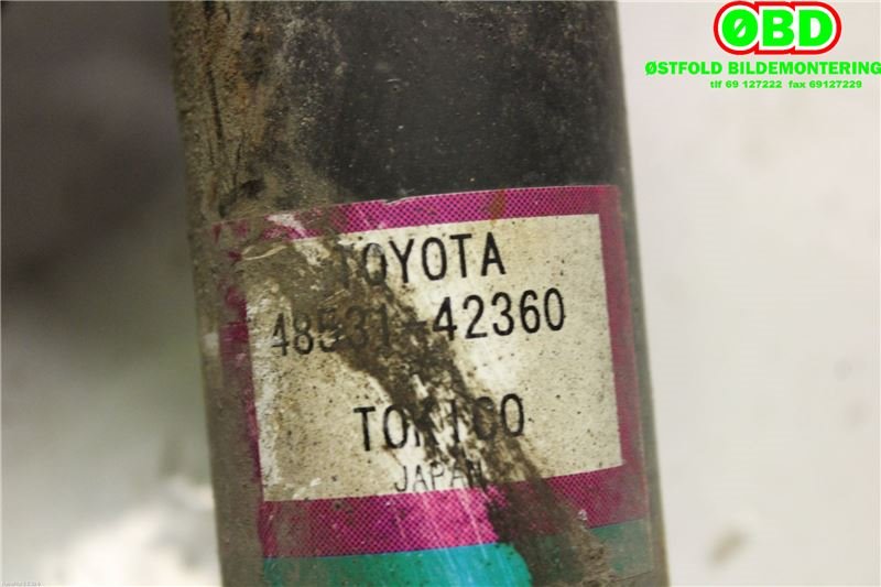 Støtdemper bak til Toyota RAV4 2013-2015 (Type IV, Fase 1)  (TOYOTA|4853142360|)