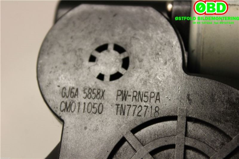 Ruteheis venstre bak til Mazda 6 2002-2008 (Type I) (MAZDA|GJ6A5858XA|GJ6A5858XC|)
