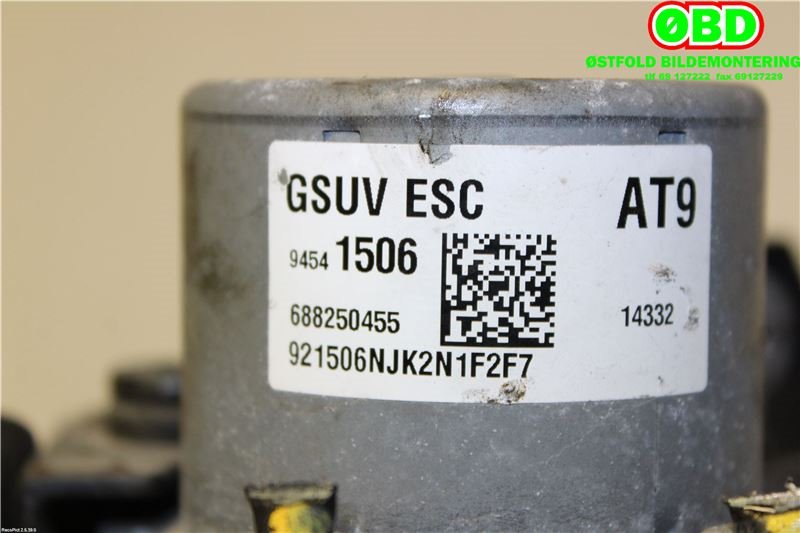 ABS sentral til Opel Mokka 2012-2016 (Type I, Fase 1)  (OPEL|95911078|530083|94541506)