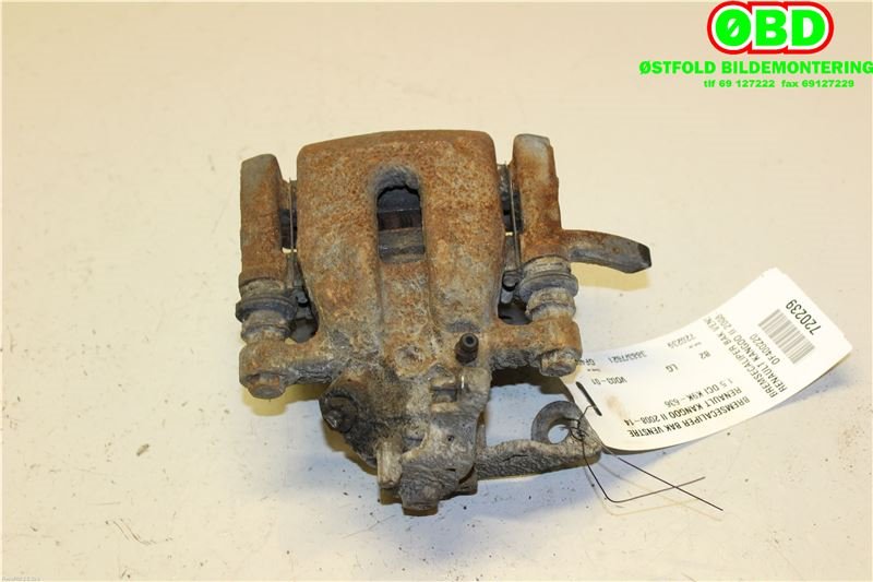 Bremsecaliper venstre bak til Renault Kangoo 2008-2021 (Type II)  (RENAULT|440118627R|)