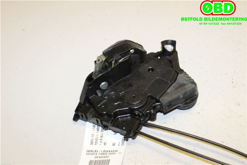 Låsekasse høyre foran til Toyota Yaris 2006-2009 (Type II, Fase 1)  (TOYOTA|690300D140|)