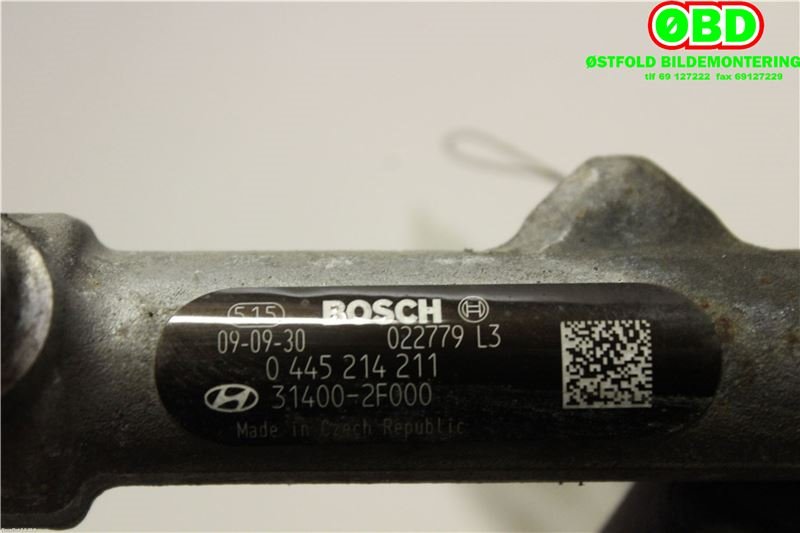 Dyseskinne (fuelrail) til Hyundai Ix35 2010-2015  (HYUNDAI|314002F000|0445214211)