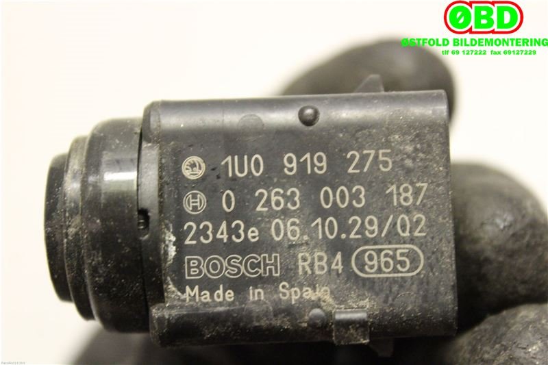 Parkeringssensor bak til VW Golf V, Combi 2003-2008  (VOLKSWAGEN|3D0 998 275 A||1U0919275)