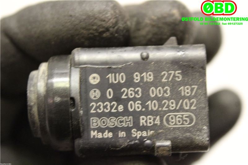 Parkeringssensor bak til VW Golf V, Combi 2003-2008  (VOLKSWAGEN|3D0 998 275 A||1U0919275)