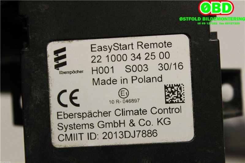 Styreenhet diverse til Renault Kangoo 2008-2021 (Type II)  (RENAULT|)