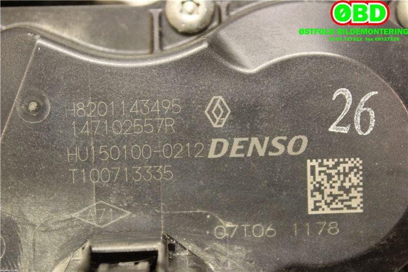 Spjeldhus til Renault Kangoo 2008-2021 (Type II)  (RENAULT|147102557R|147109913R)