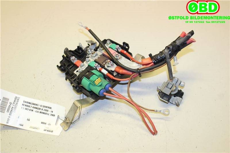 Sikringsboks til Renault Kangoo 2008-2021 (Type II) (RENAULT|)