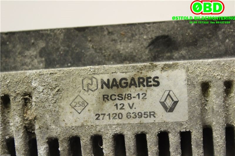 Rele gløde til Renault Kangoo 2008-2021 (Type II)  (RENAULT|271206395R|271202380R)
