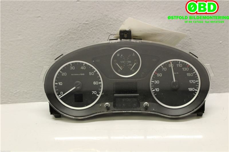 Instrumentpanel til Citroën Berlingo 2015-2019 (Type II, Fase 2) (CITROEN|9801641580|)