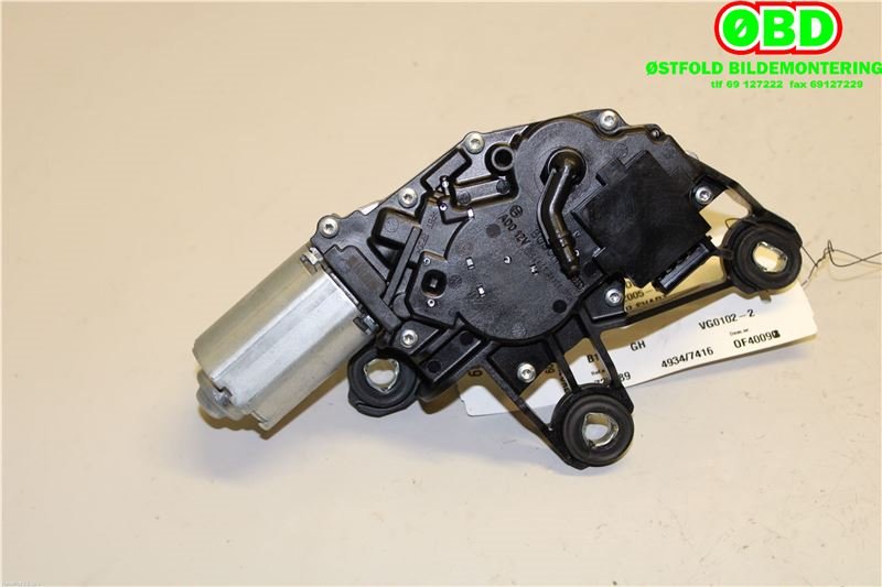 Viskermotor bakrute til VW Polo 2005-2009 (Type IV, Fase 2)  (VOLKSWAGEN|6Q6 955 711 C||6Q6955711C)