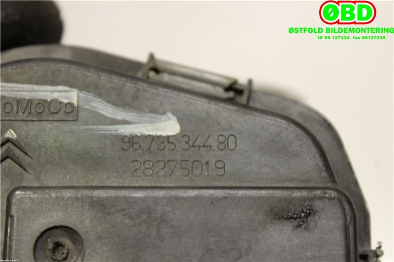 Spjeldhus til Citroën C4 2011-2017 (Type II)  (CITROEN|0345 G4||9673534480)