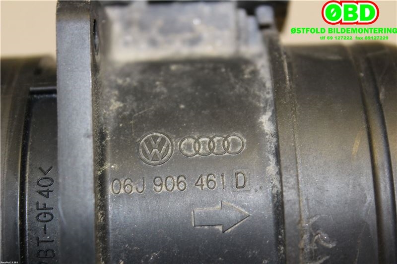 Luftmengde/luftmassemåler til Audi A5 2007-2016 (Type I)  (AUDI|06J 906 461 D||06J906461D)