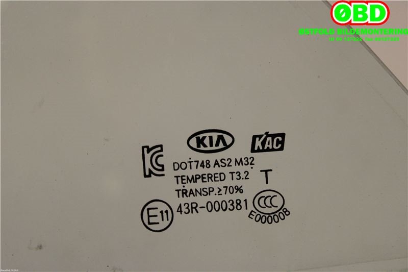 Diverse deler til Kia Picanto 2011-2017 (Type II) (KIA|834171Y010|)