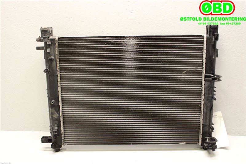 Radiator (manuell gir) til Renault Clio 2012-2016 (Type IV, Fase 1) (RENAULT|214107326R||214100078R)