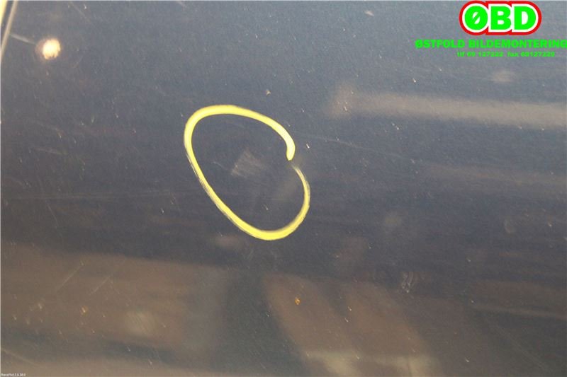 Dør venstre bak til VW Polo 2005-2009 (Type IV, Fase 2)  (VOLKSWAGEN|6Q4 831 056 P|)