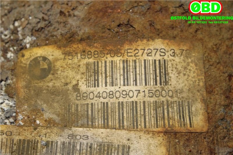 Kardang klokke bak til BMW 5-Serie 2003-2010 (E60/E61) (E60/E61) (BMW|33 10 7 560 591|)
