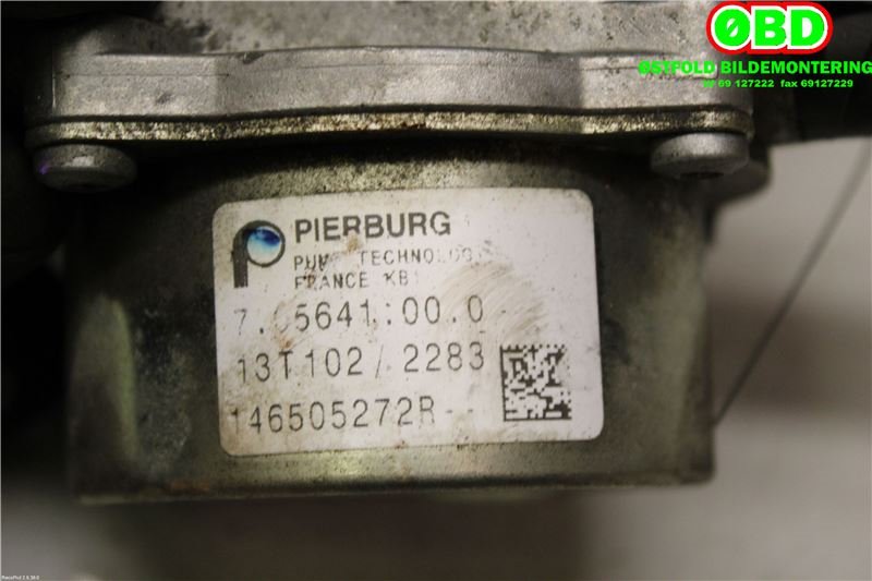 Vakuumpumpe til Renault Clio 2012-2016 (Type IV, Fase 1)  (RENAULT|146505272R|)