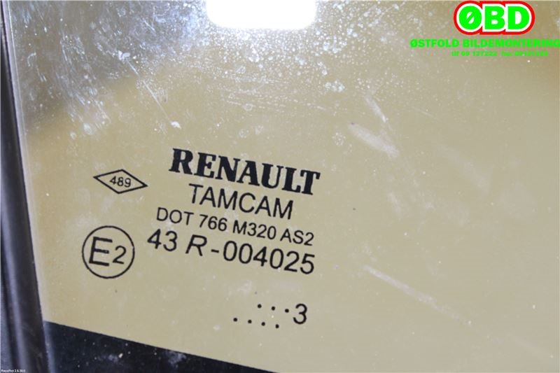Diverse deler til Renault Clio 2012-2016 (Type IV, Fase 1) (RENAULT|802621044R|)