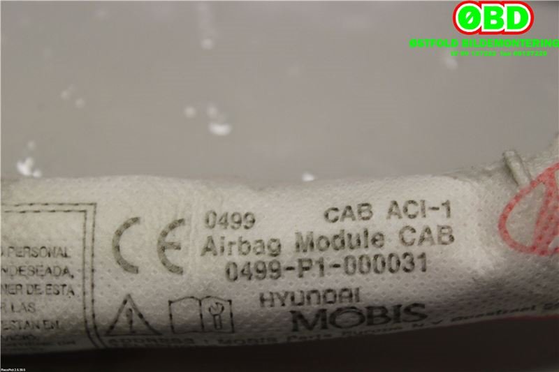 Airbag gardin høyre til Kia Niro 2016-2021  (KIA|85020G5000|)