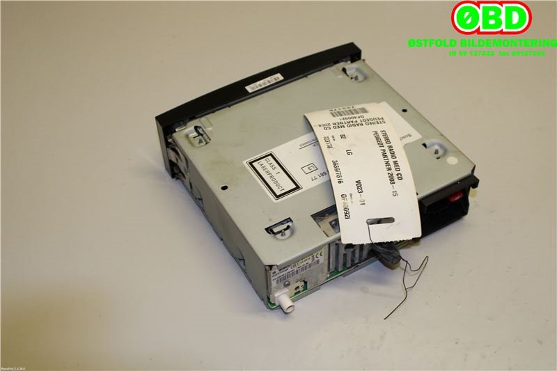 Bilstereo til Peugeot Partner 2008-2015 (Type II, Fase 1)  (PEUGEOT|6574PQ||9666968177)