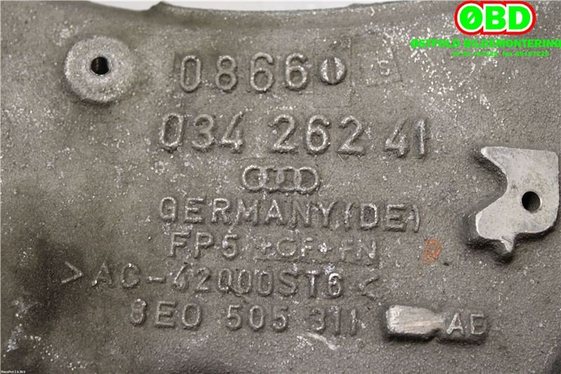 Bærebru venstre bak til Audi A4 2001-2004 (Type II) (B6) (B6) (|03426241|8E0505311AE)