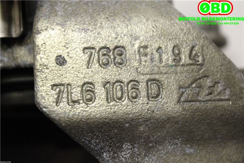 Bremsecaliper venstre foran til VW Touareg 2003-2007 (Type I, Fase 1)