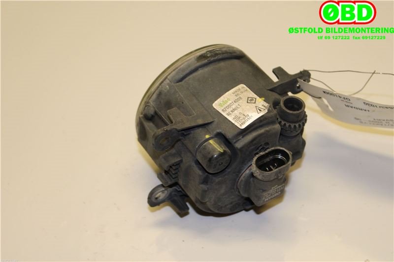 Tåkelykt høyre foran til Renault Megane 2003-2005 (Type II, Fase 1)  (RENAULT|8200074008|)